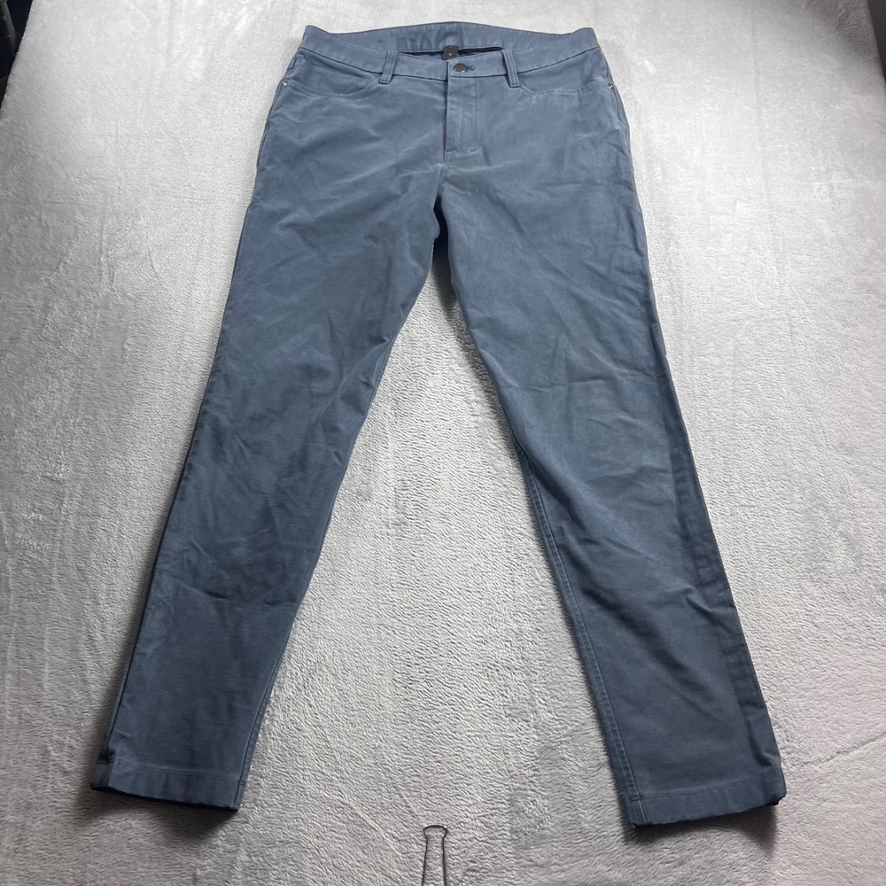 Lululemon Utilitech ABC‎ Classic Fit Pants Mens 32 Blue Gray LM5AQ6S